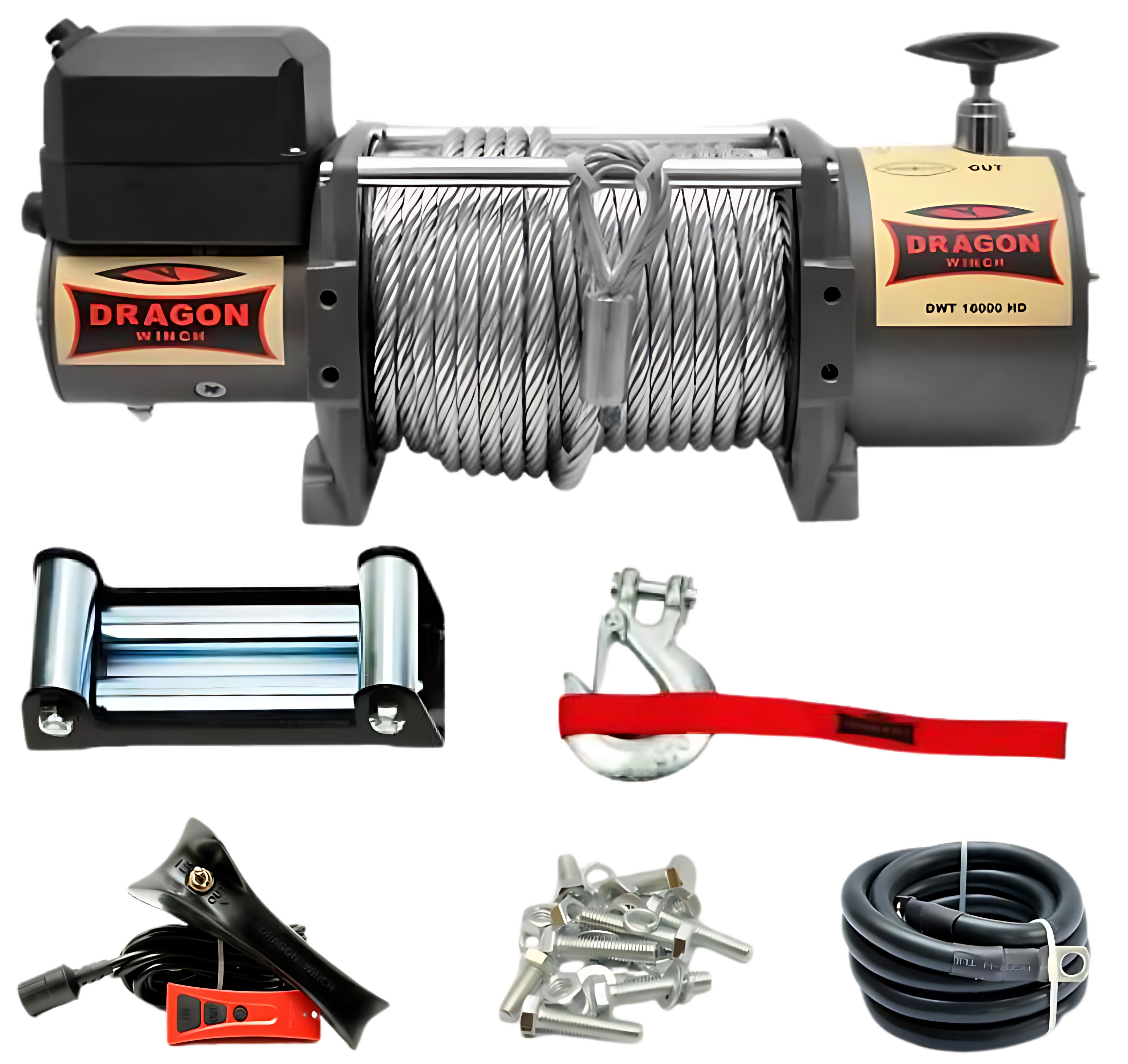 Télécommande Sans Fil Husar Winch Pour Treuil électrique 24V - Portée 40 Mètres - Universelle Et Facile à Installer - 3